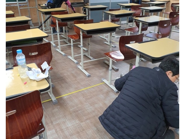 나주 학교청소 방학기간 학교대청소 리모델링 청소
